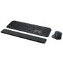 Logitech MX Keys S Combo Teclado y Ratón Inalámbricos Grafito Español con Reposamanos